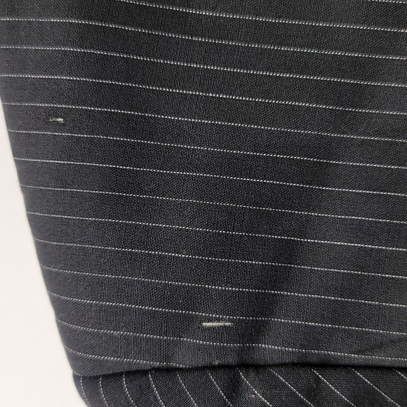 Adec2 Black and White Pinstripe Suit Jacket - Picture 5 of 7